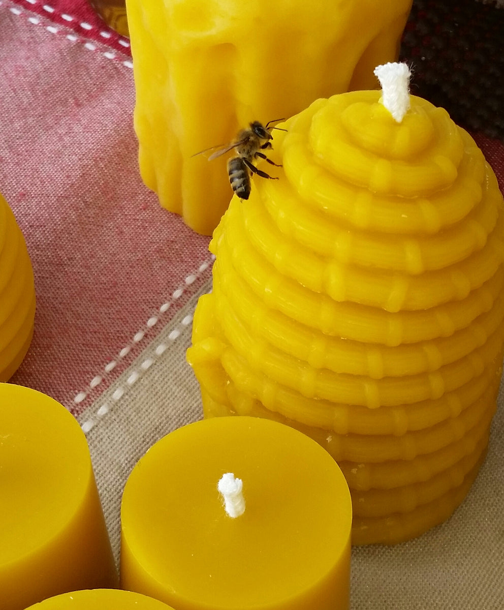 Sunbeam Candles 2 X3 Beeswax Honeycomb Pillar Candle